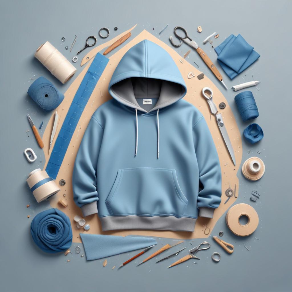 Wykroje na bluzy oversize