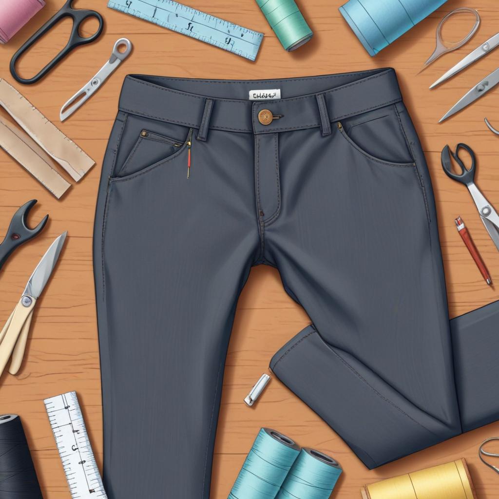 Wykroje na spodnie rurki