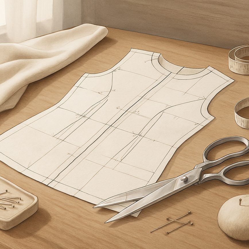 Wykroje na dopasowane bluzki