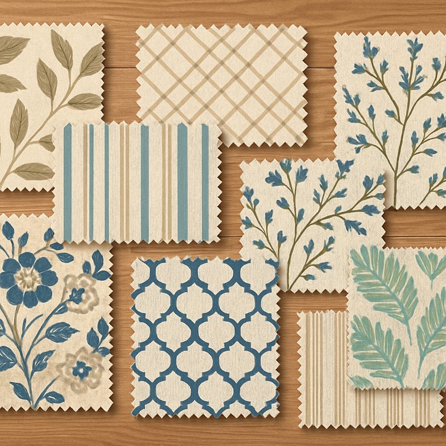 Wykroje na dodatki do domu