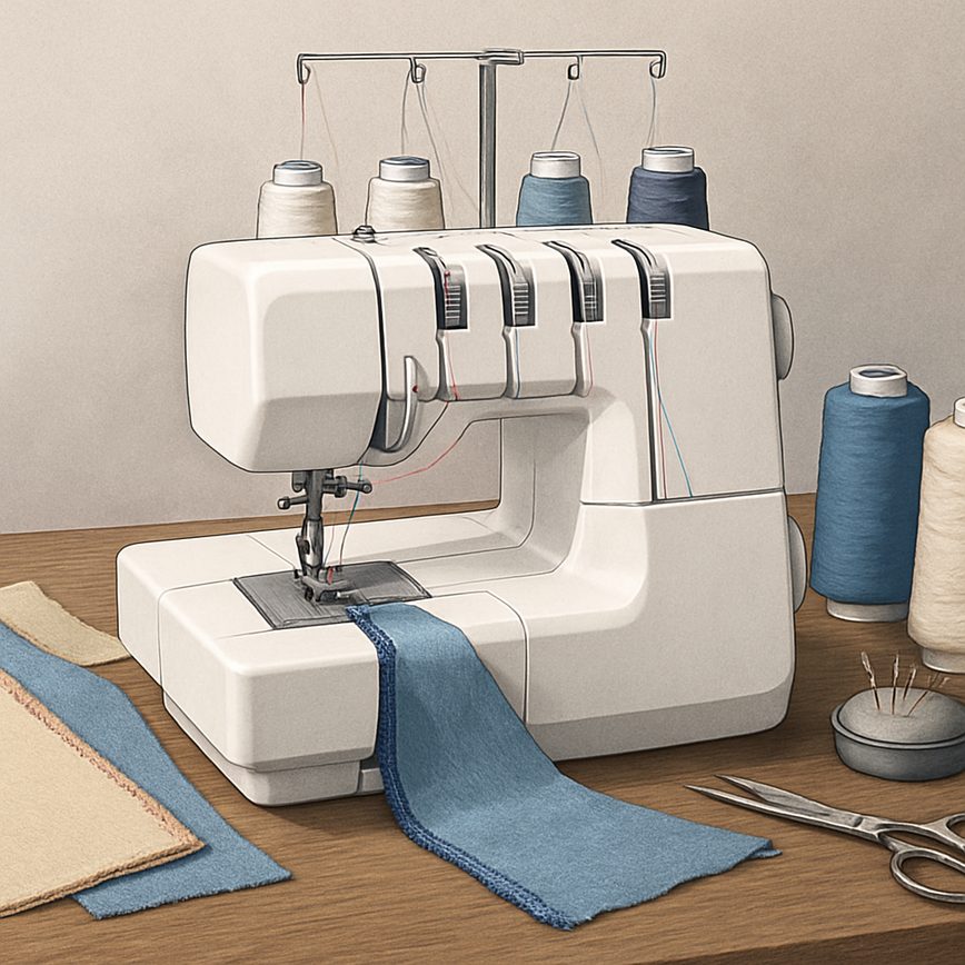 Jak szyć na maszynie overlockowej