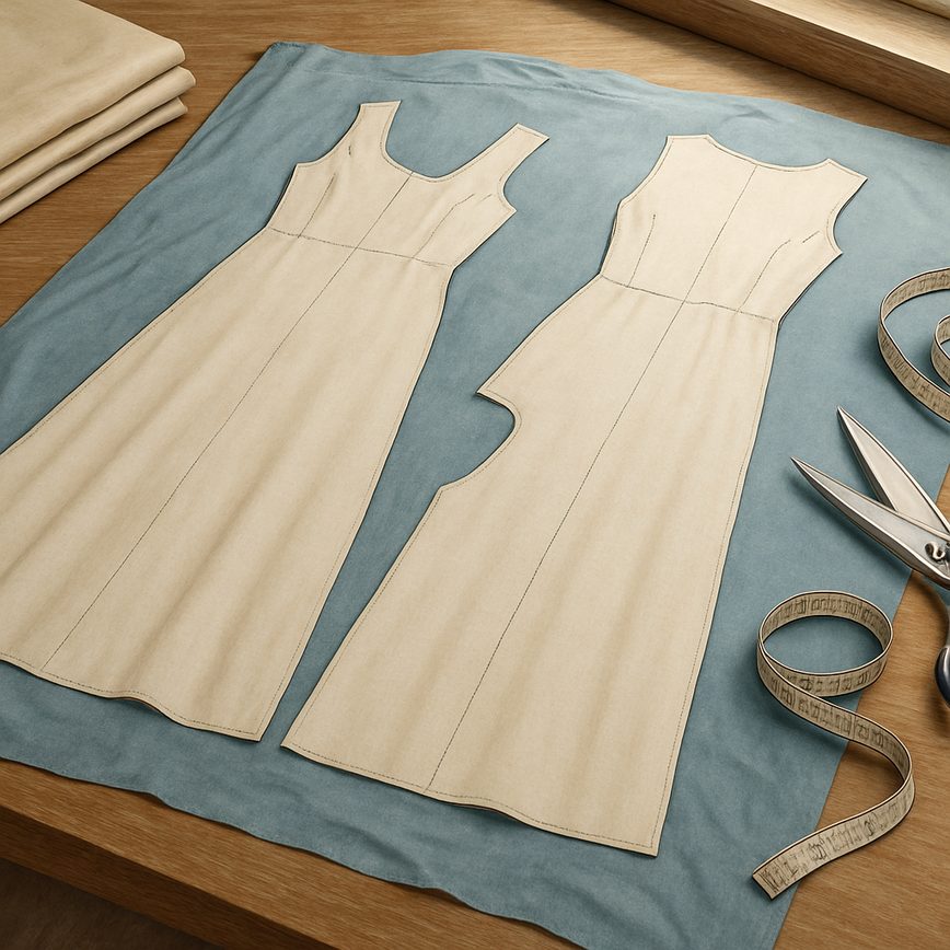 Wykroje na sukienki maxi