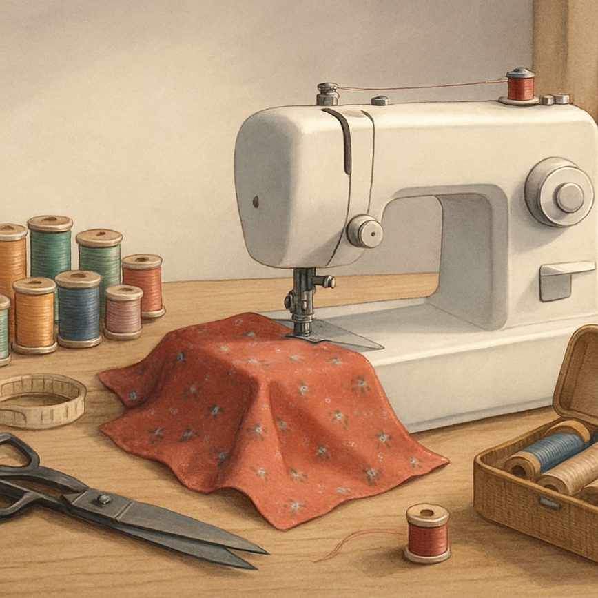 Szycie etui na akcesoria